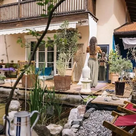 Apartman Ache-momo W. Naturepool & Watzmann View *